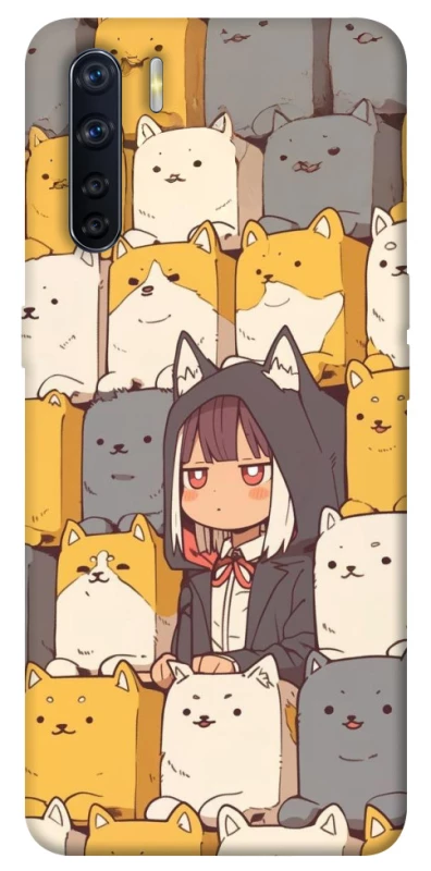 Чохол на Oppo A91 Like a cat фото 1 з 1