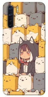 Чохол на Oppo A91 Like a cat фото 1 з 1