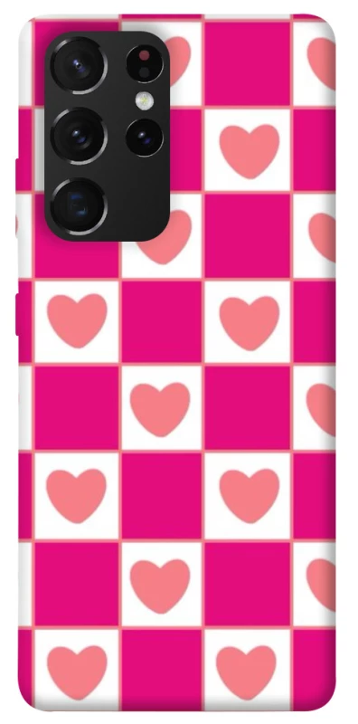 Чохол на Samsung Galaxy S21 Ultra Chess heart фото 1 з 1