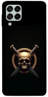 Чохол на Samsung Galaxy M53 5G Golden Skull фото 1 з 1