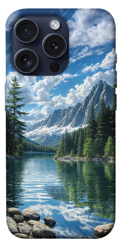 Чохол на Apple iPhone 15 Pro (6.1") River in the mountains фото 1 з 1
