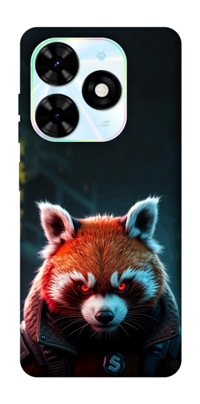 Чохол на TECNO Spark Go 2024 Cyber Red Panda фото 1 з 1