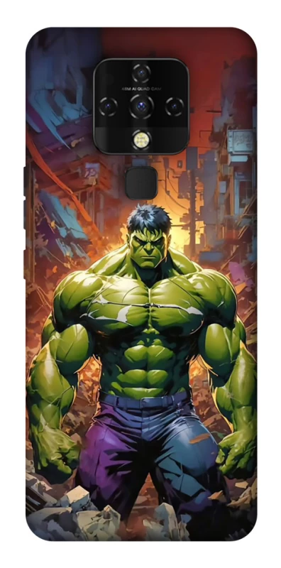 Чохол на TECNO Camon 16 SE Hulk фото 1 з 1