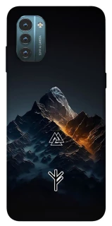 Чехол на Nokia G21 Руны в горах фото 1 из 1