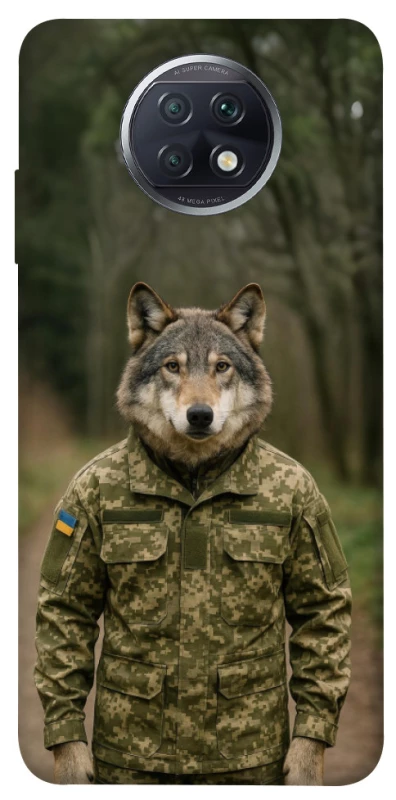 Чохол на Xiaomi Redmi Note 9 5G / Note 9T Вовк захисник фото 1 з 1