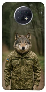 Чехол на Xiaomi Redmi Note 9 5G / Note 9T Волк защитник фото 1 из 1