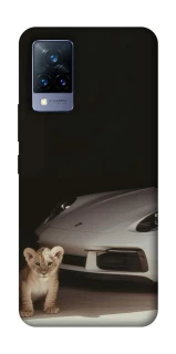 Чехол на Vivo V21 Porsche white фото 1 из 1