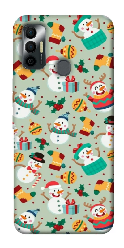 Чехол на TECNO Spark 7 Новогодний v2 фото 1 из 1