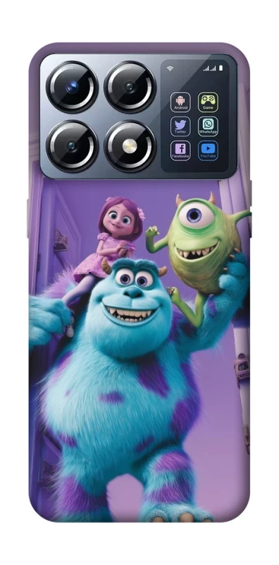 Чохол на Xiaomi POCO X8 Pro Monsters friends фото 1 з 1
