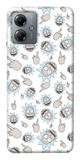 Чехол на Motorola Moto G14 Rick and Morty style фото 1 из 1