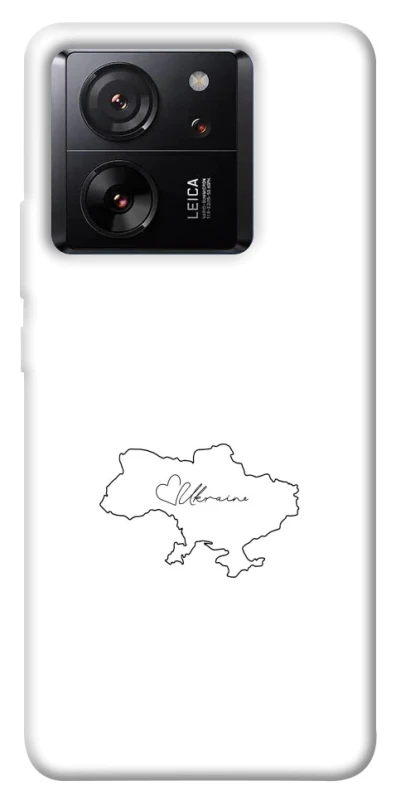 Чехол на Xiaomi 13T Pro Ukraine map фото 1 из 1