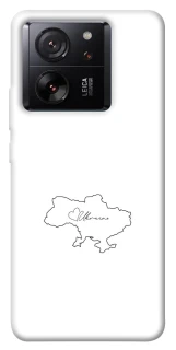 Чехол на Xiaomi 13T Pro Ukraine map фото 1 из 1