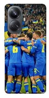 Чехол на Realme 10 Pro+ Сборная Украины v3 фото 1 из 1