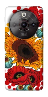 Чохол на ZTE Nubia Focus Pro Соняшники та маки фото 1 з 1