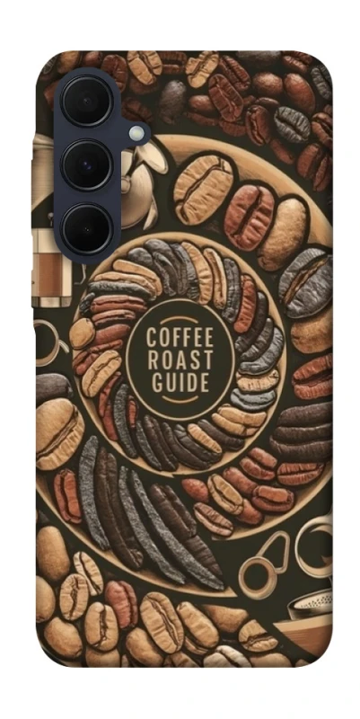 Чохол на Samsung Galaxy A55 Coffee roast guide фото 1 з 1