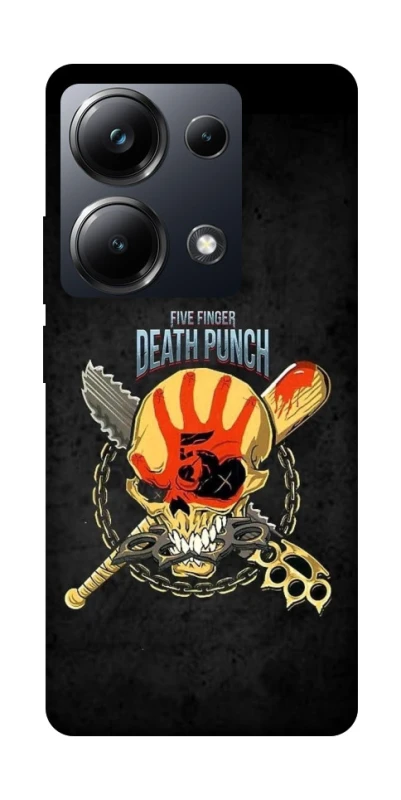 Чохол на Xiaomi Poco M6 Pro 4G Five finger death punch ver.2 фото 1 з 1