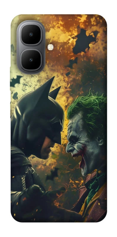 Чохол на Infinix Smart 10 Batman and the Joker фото 1 з 1