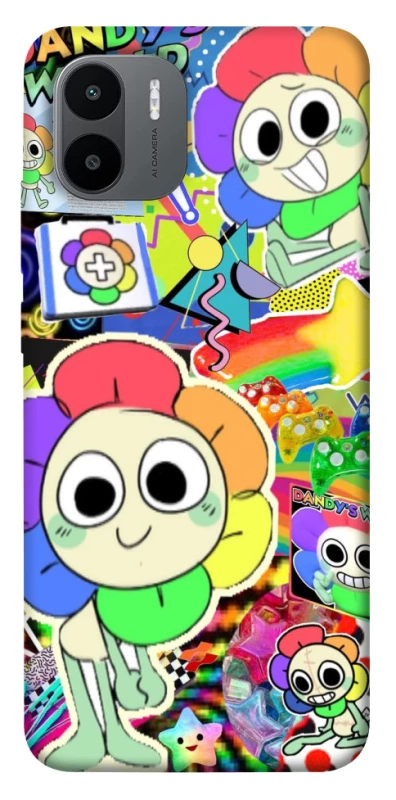 Чохол на Xiaomi Redmi A1 / A2 Dandy world collage фото 1 з 1