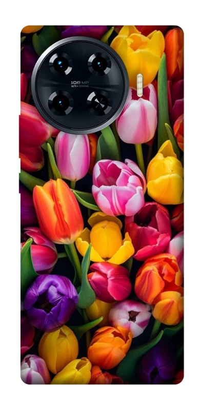 Чехол на TECNO Spark 20 Pro+ Flowers v30 фото 1 из 1
