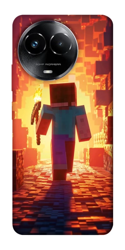 Чохол на Realme C67 4G Minecraft adventure фото 1 з 1