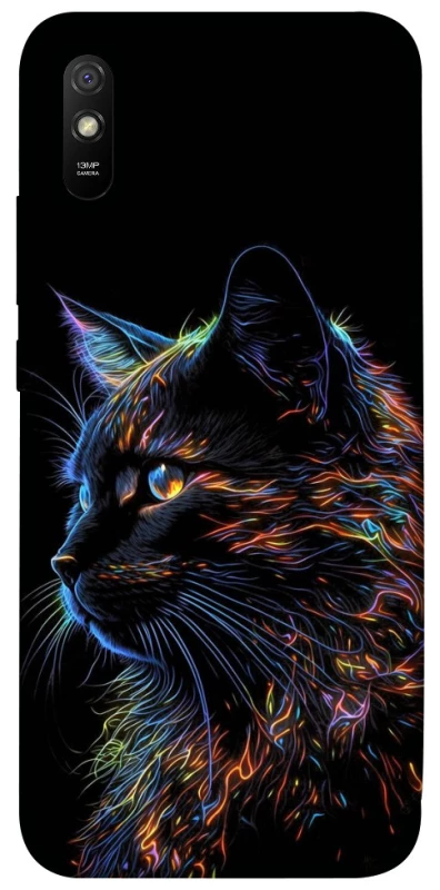 Чохол на Xiaomi Redmi 9A Чорний кіт фото 1 з 1