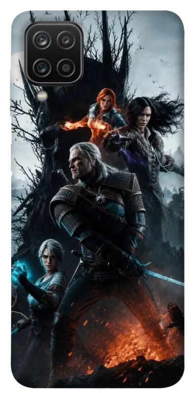 Чехол на Samsung Galaxy A12 Witcher v2 фото 1 из 1