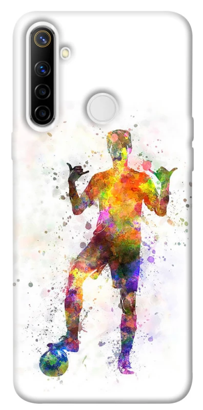 Чохол на Realme 6i Football Player v3 фото 1 з 1