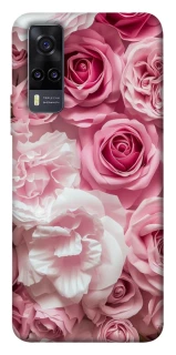 Чохол на Vivo Y31 Рожеві Квіти фото 1 з 1