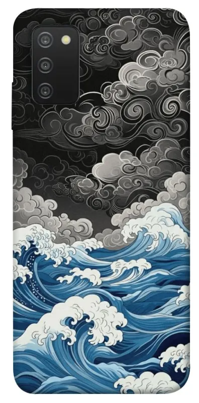 Чохол на Samsung Galaxy A03s Japan wave фото 1 з 1
