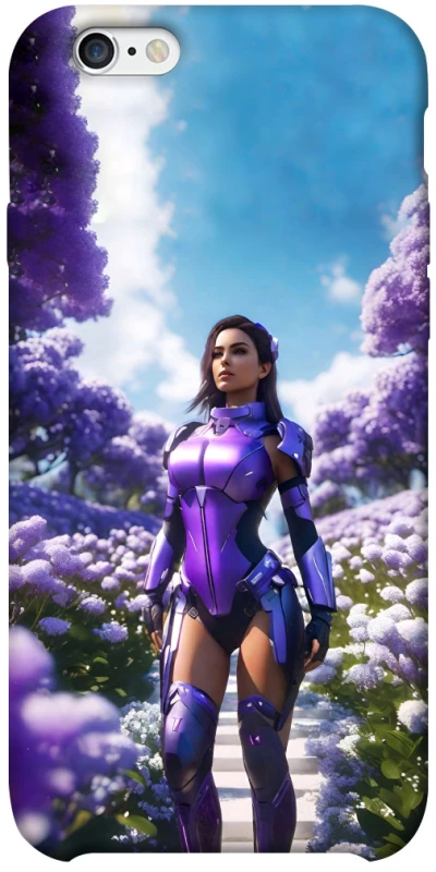 Чохол на Apple iPhone 6/6s plus (5.5") Cyber space girl ver.4 фото 1 з 1