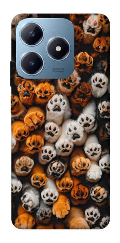 Чехол на Realme C63 Сat paws фото 1 из 1