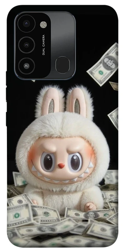 Чохол на TECNO Spark 8C Dollar Labubu фото 1 з 1