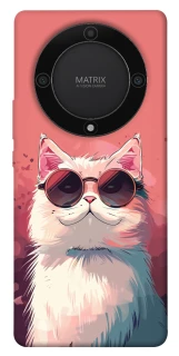 Чохол на Huawei Magic5 Lite Сat with glasses фото 1 з 1