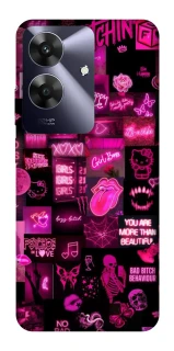 Чехол на Realme Note 60 Hot collage ver.8 фото 1 из 1