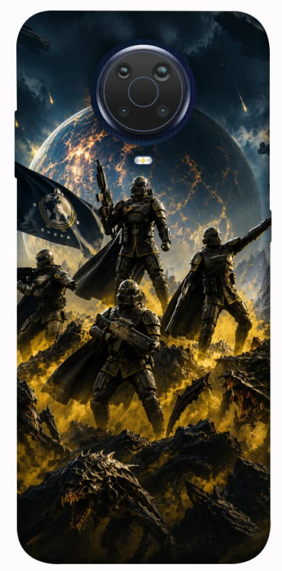 Чехол на Nokia G20 / G10 / 6.3 HELLDIVERS фото 1 из 1
