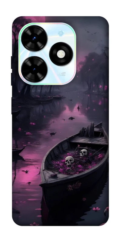 Чохол на TECNO Spark Go 2024 Boat and flamingo фото 1 з 1