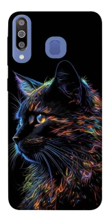 Чехол на Samsung Galaxy M30 Черный кот фото 1 из 1