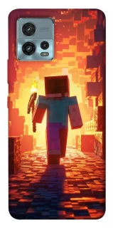Чохол на Motorola Moto G72 Minecraft adventure фото 1 з 1