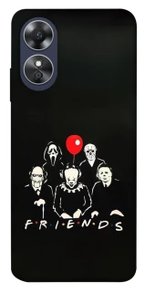 Чехол на Oppo A17 Horror Friends фото 1 из 1