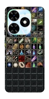 Чехол на TECNO Spark Go 2024 Inventory menu ver.2 фото 1 из 1