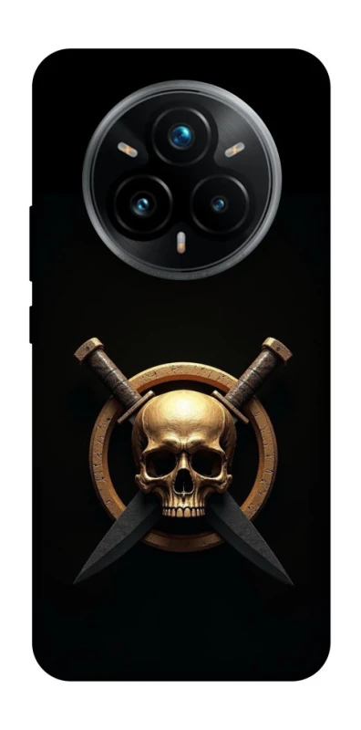 Чохол на Realme 14 Pro+ Golden Skull фото 1 з 1