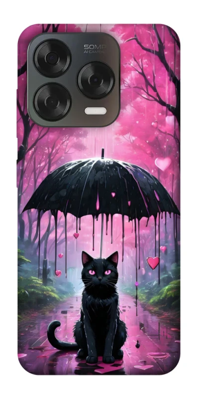 Чохол на ZTE Blade V70 Design Black cat фото 1 з 2