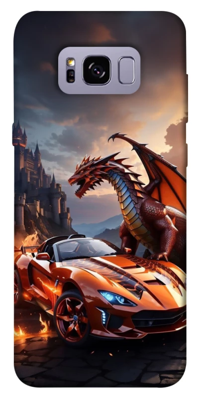 Чехол на Samsung G955 Galaxy S8 Plus Сar and dragon фото 1 из 1