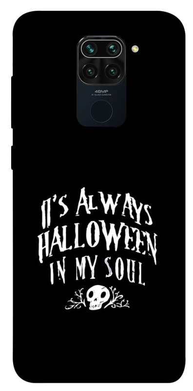 Чохол на Xiaomi Redmi Note 9 / Redmi 10X Halloween in my soul фото 1 з 1