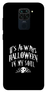 Чохол на Xiaomi Redmi Note 9 / Redmi 10X Halloween in my soul фото 1 з 1
