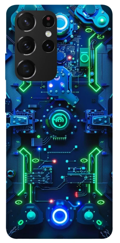 Чехол на Samsung Galaxy S21 Ultra CyberPhone v3 фото 1 из 1