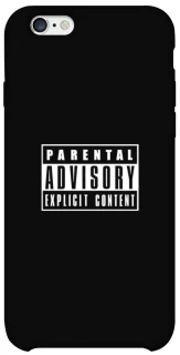 Чохол на Apple iPhone 6/6s (4.7") Parental Advisory Label фото 1 з 1