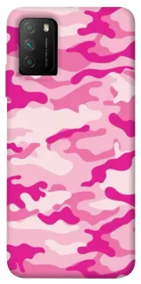 Чехол на Xiaomi Poco M3 camouflage pink фото 1 из 1