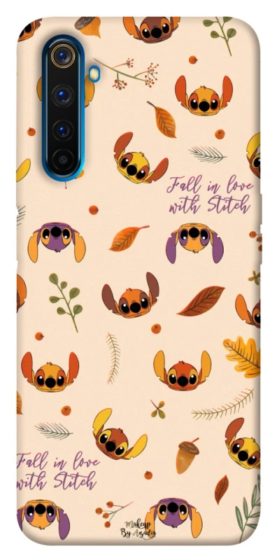 Чохол на Realme 6 Pro Fall in love with Stitch фото 1 з 1