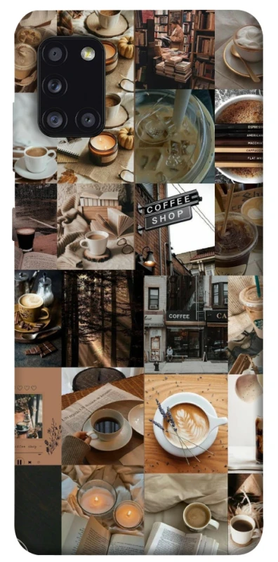 Чохол на Samsung Galaxy A31 Coffee collage ver.3 фото 1 з 1